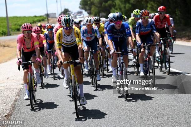 Luke Plapp of Australia and Team Jayco AlUla competes during the 24th Santos Tour Down Under 2024, Stage 1 a 144km stage from Tanunda to Tanunda /...