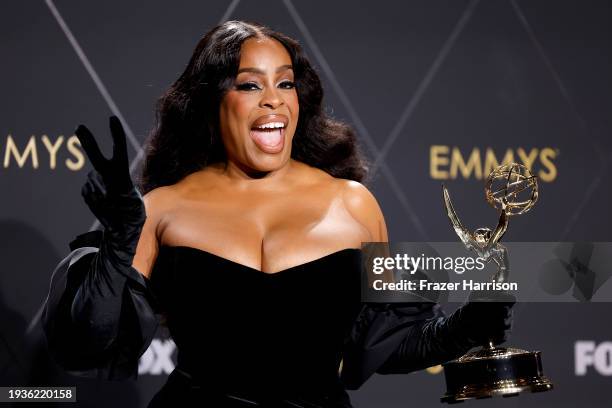 Niecy Nash-Betts, winner of the Outstanding Supporting Actress in a Limited or Anthology Series or Movie award for “Dahmer – Monster: The Jeffrey...