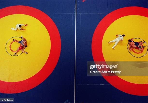 Board. Pin Fight Pin (Wrestling) Photos and Premium High Res Pictures - Getty Images