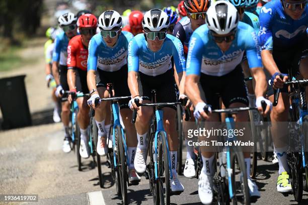Paul Lapeira of France and Decathlon AG2R La Mondiale Team competes during the 24th Santos Tour Down Under 2024, Stage 1 a 144km stage from Tanunda...