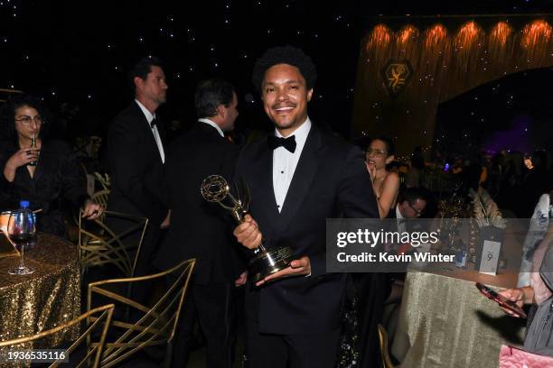 Trevor Noah, winner of the Outstanding Talk Series award for “The Daily Show with Trevor Noah,” attends the Governor's Gala for the 75th Primetime...