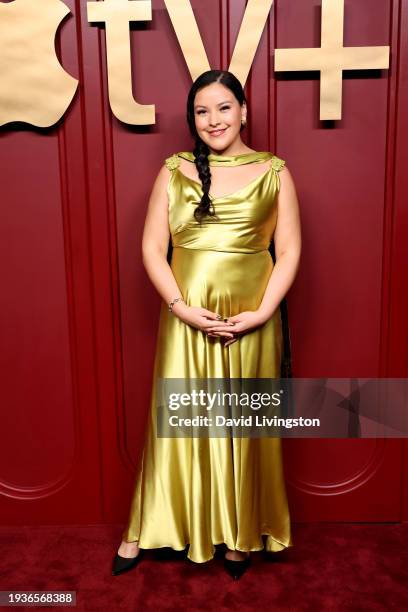 Janae Collins attends Apple TV +'s Primetime Emmy Party at Mother Wolf on January 15, 2024 in Los Angeles, California.