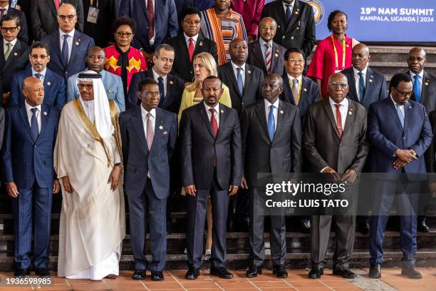 President of Equatorial Guinea Teodoro Obiang , Prime Minister of Ethiopia Abiy Ahmed , President of Kenya William Ruto and other Heads of State and...
