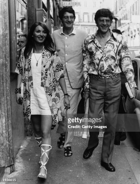 John Paul Getty Jr. , the son of petroleum multimillionaire John Paul Getty and his wife Talitha Pol at Via Condottie June 24, 1968 in Rome,...