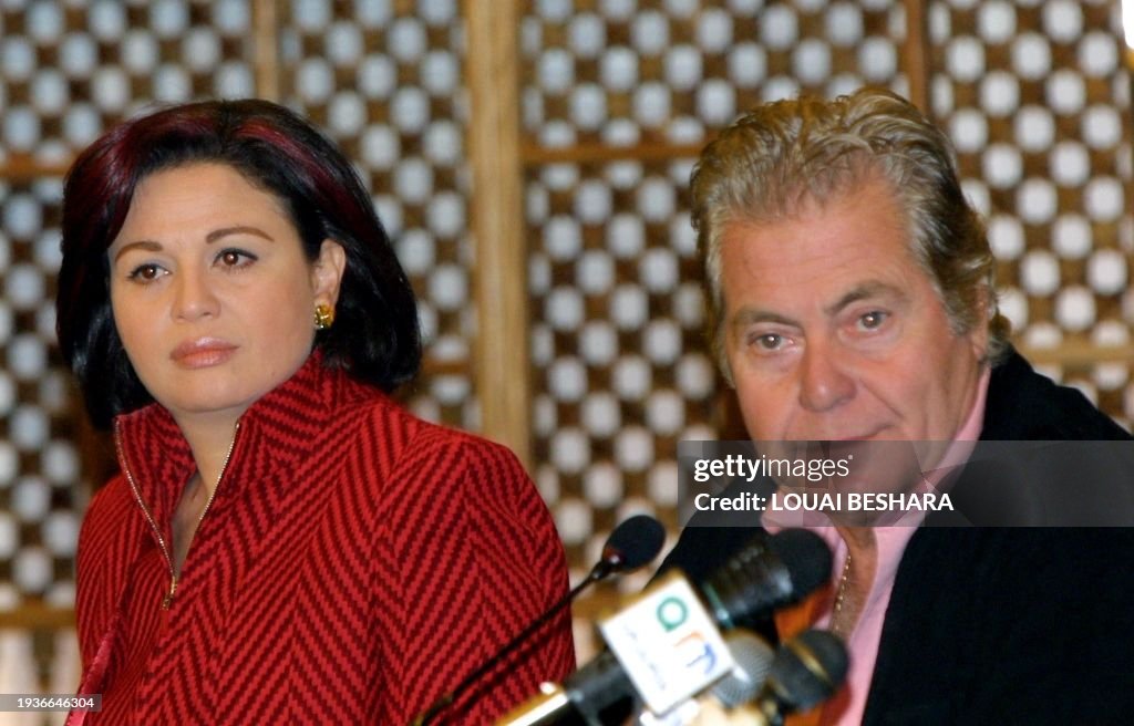 Elham Rabbah Egyptian actress Elham Shahine and Egyptian film star Hussein Fahmi ...