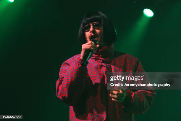 Oliver Tree performs at History on January 15, 2024 in Toronto, Ontario.