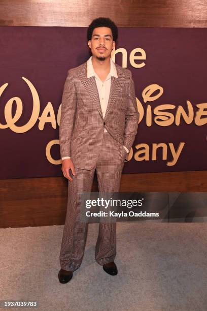 Marcus Scribner attends The Walt Disney Company Emmy Awards Party at Otium on January 15, 2024 in Los Angeles, California.