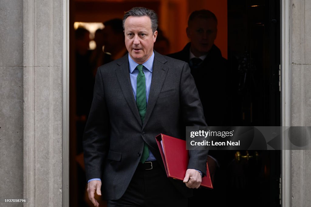 Government Ministers Attend Weekly Cabinet Meeting