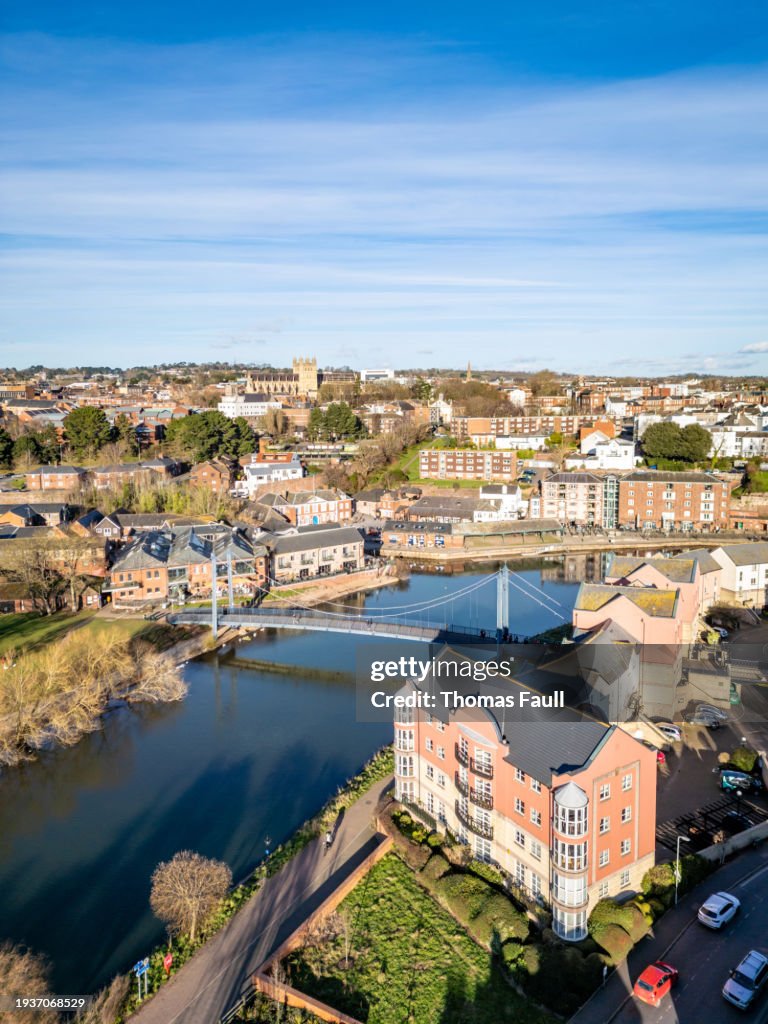 Exeter Quay and Cricklepit Bridge