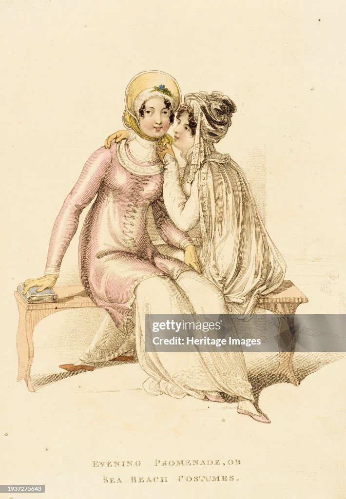Fashion Plate (Evening Promenade