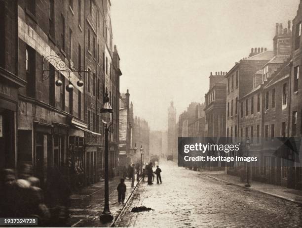 High Street From College Open , Printed 1900. Creator: Thomas Annan.