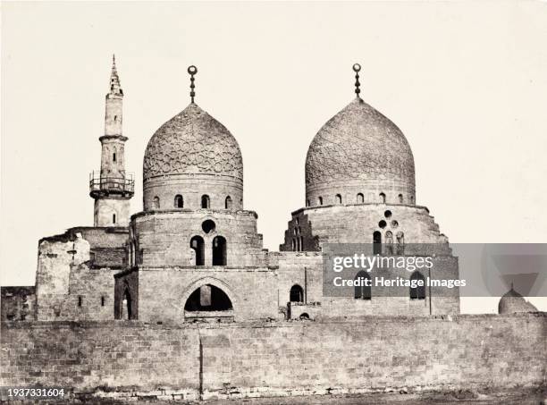 Tomb of the Sultan El-Ghoury [Cairo], 1849. Creator: Maxime du Camp.