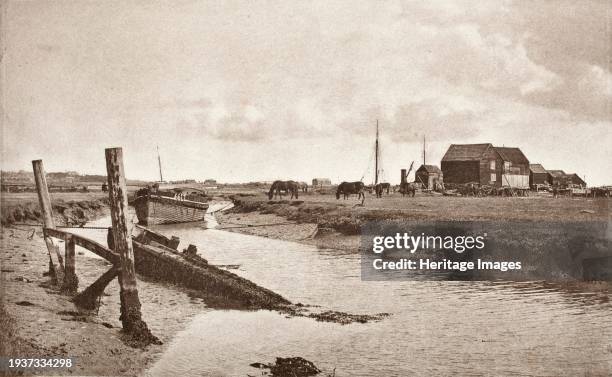 Tidal River, Printed 1889-1891. Creator: J. B. B. Wellington.