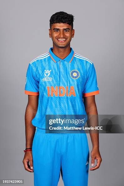 Avaneesh Rao Aravelly Avanish Rao of India poses for a portrait ahead of the ICC ...