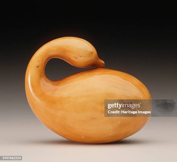 Gooseneck Gourd, Mid-19th century. Creator: Ohara Mitsuhiro.