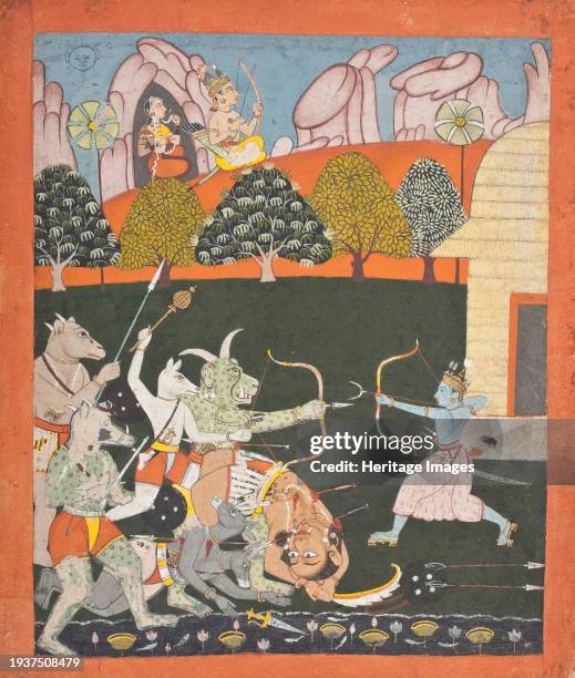 Subahu 2,462 Hindu Ramayana Stock Photos, High-Res Pictures, and Images ...