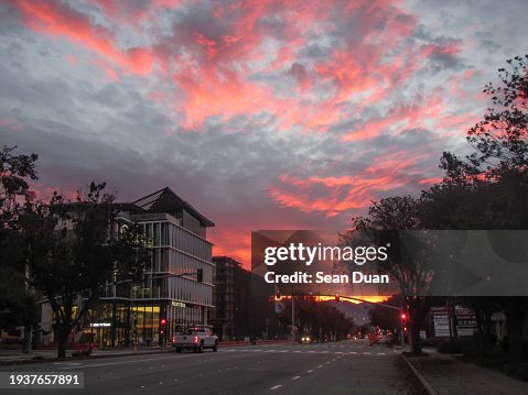 Fremont Downtown Sunrise Fremont Downtown Sunrise