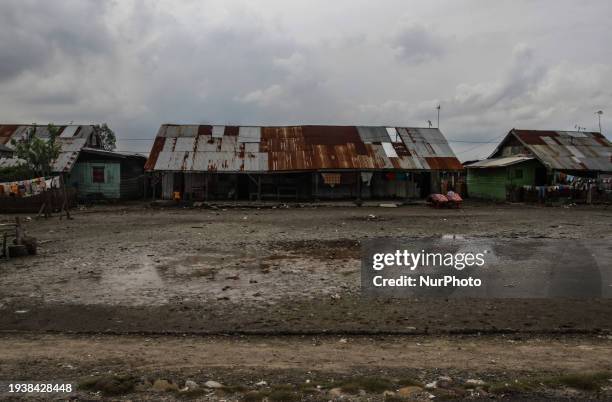 People are gathering at the Sicanang leprosy settlement in Medan, North Sumatra Province, Indonesia, on February 24, 2012. The World Health...