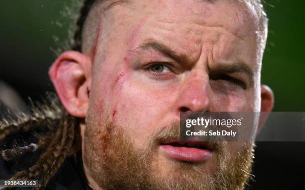 Galway , Ireland - 19 January 2024; Finlay Bealham of Connacht during the Investec Champions Cup Pool 1 Round 4 match between Connacht and Bristol...