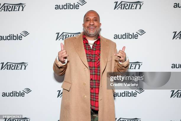 Kenya Barris at the Variety Sundance Studio, Presented by Audible on January 19, 2024 in Park City, Utah.