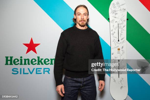 Edmund Donovan at The Hollywood Reporter Studio at Park City - Sponsored by Heineken Silver, Hyundai, Bogner, and SIXT held at the Pendry Park City...