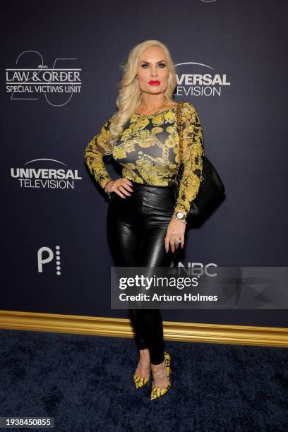 Coco Austin attends the "Law & Order: Special Victims Unit" 25th anniversary celebration at Edge at Hudson Yards on January 16, 2024 in New York City.