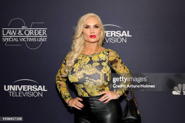 Coco Austin attends the "Law & Order: Special Victims Unit" 25th anniversary celebration at Edge at Hudson Yards on January 16, 2024 in New York City.