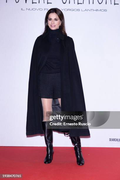 Rossella Brescia attends the Rome photocall for "Poor Things" at Cinema Barberini on January 16, 2024 in Rome, Italy.
