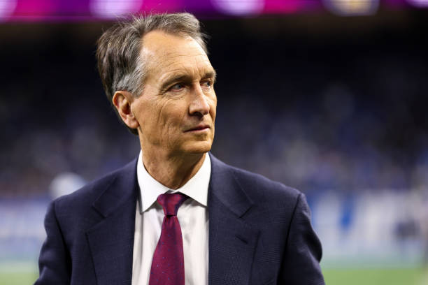 Football Color Commentator 523 Cris Collinsworth Football Stock Photos, High-Res Pictures, and ...