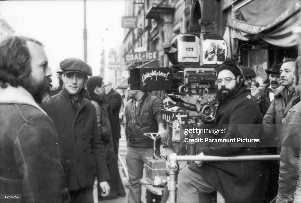 Coppola On The Set Of "Godfather II'