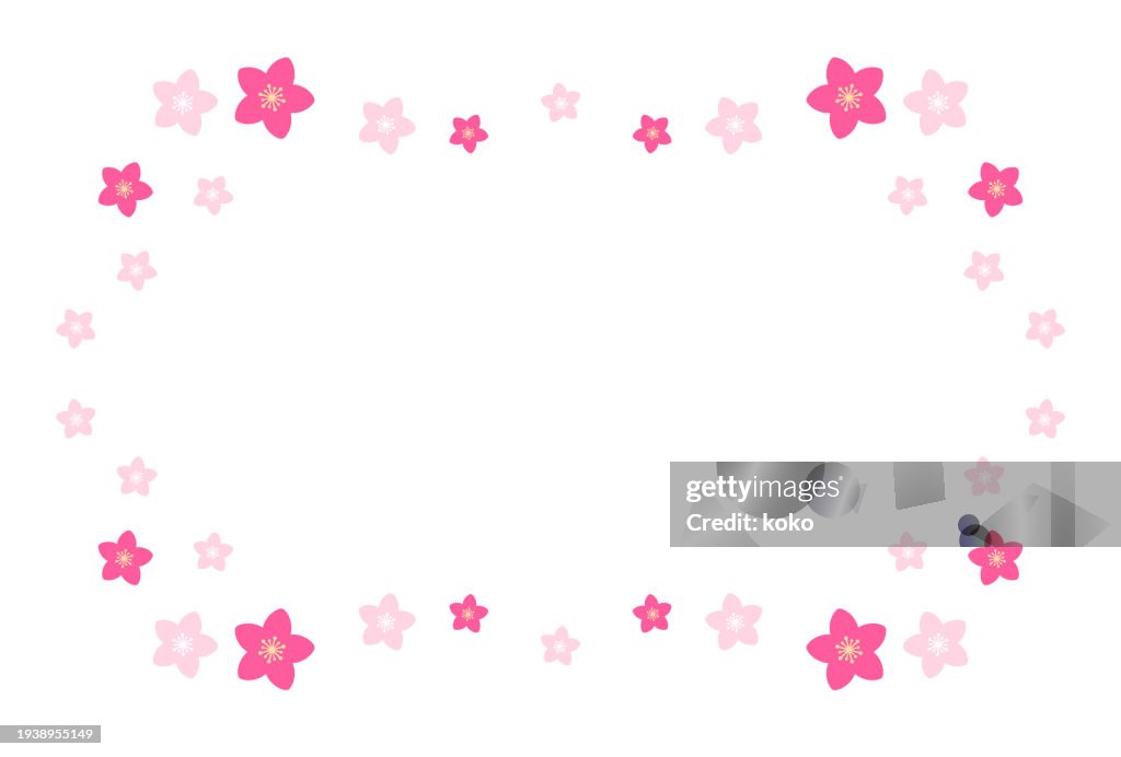 Peach Blossom, Frame.