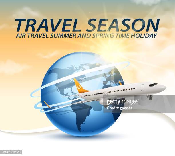 flying season - italy argentina stock illustrations