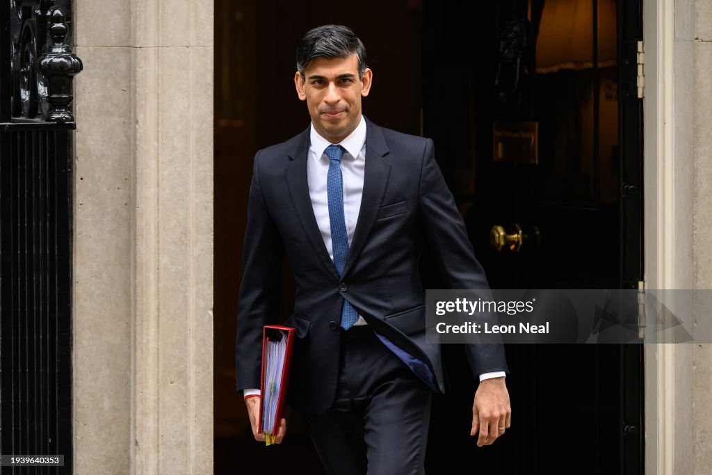 Rishi Sunak Attends PMQs