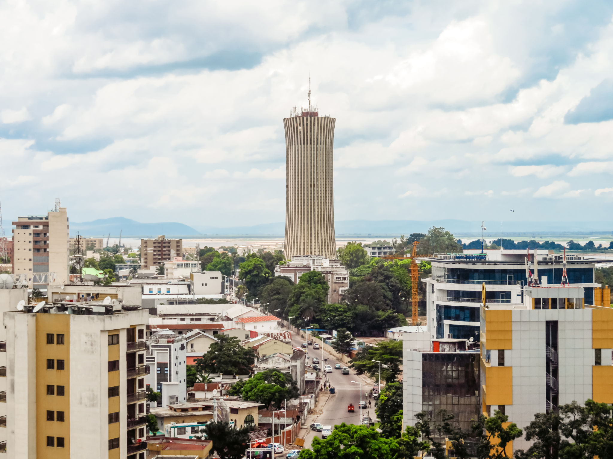 brazzaville skyline