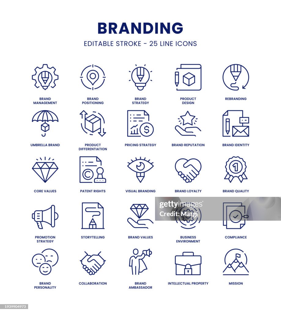 Branding Icon Set