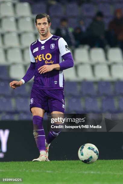 Herve Matthys of Beerschot pictured during the Challenger Pro League game of the 2023 - 2024 between 1B team Koninklijke Beerschot Voetbalclub...