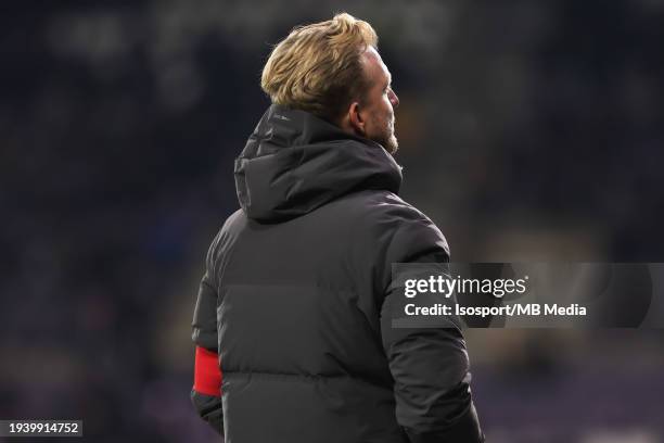 Dirk Kuijt -Kuyt- head coach of Beerschot pictured during the Challenger Pro League game of the 2023 - 2024 between 1B team Koninklijke Beerschot...