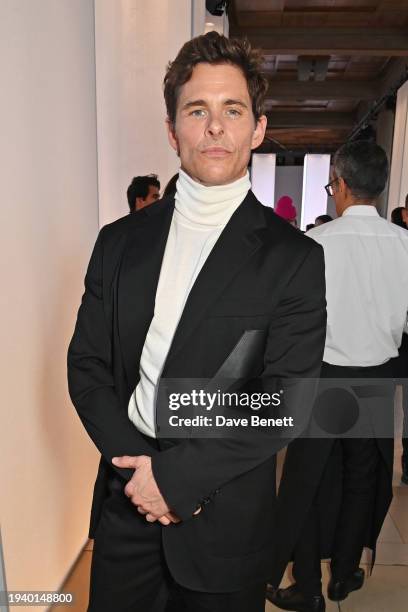 James Marsden attends the Hermès AW24 Men's Show at Palais d'Léna on January 20, 2024 in Paris, France.