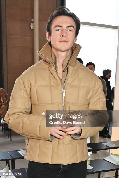 Ben Radcliffe attends the Hermès AW24 Men's Show at Palais d'Léna on January 20, 2024 in Paris, France.