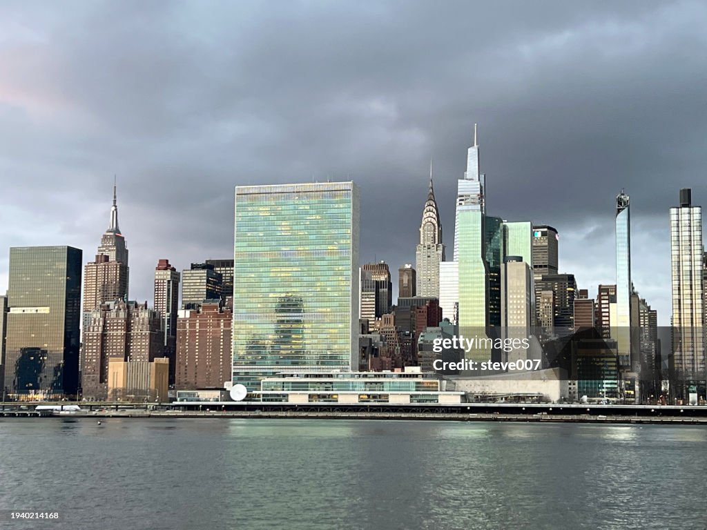 Picture Taken Of Midtown Manhattan Skyline Taken From Long Island City. Took The East River Ferry In Manhattan At 34th Street And Got Off At Hunters Point South In Long Island City. Photo Taken Friday December 29, 2023.