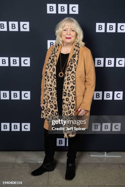 Alison Steadman attends the screening of "Here We Go" at Curzon Bloomsbury on January 17, 2024 in London, England.