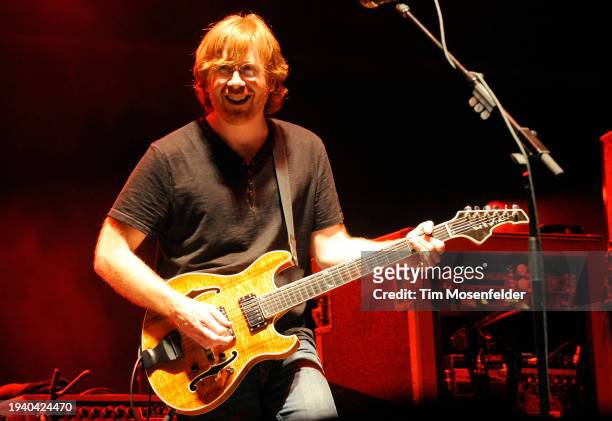 Tre Anastasio of Phish performs during Bonnaroo 2009 on June 12, 2009 in Manchester, Tennessee.