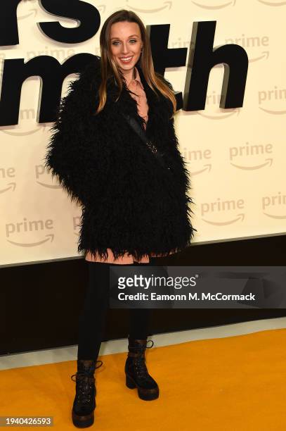 Anna Nightingale attends the UK premiere of "Mr & Mrs Smith" at The Curzon Mayfair on January 17, 2024 in London, England.