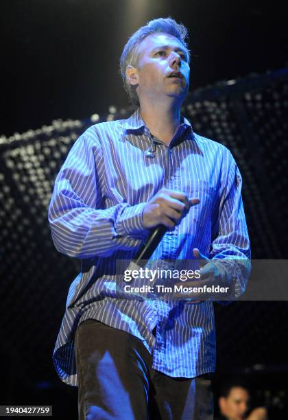 Adam Yauch of Beastie Boys performs during Bonnaroo 2009 on June 12, 2009 in Manchester, Tennessee.