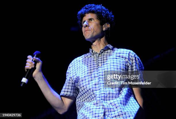 Mike Diamond of Beastie Boys performs during Bonnaroo 2009 on June 12, 2009 in Manchester, Tennessee.