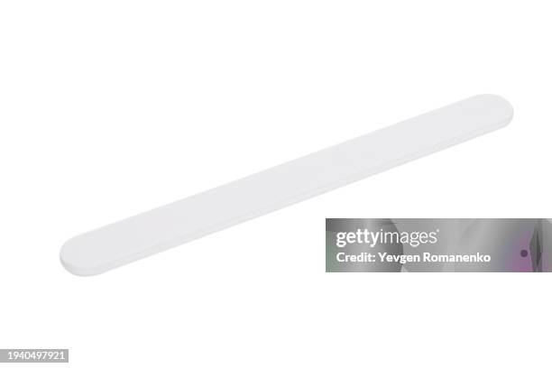 nail file isolated on white background - nail file stock pictures, royalty-free photos & images