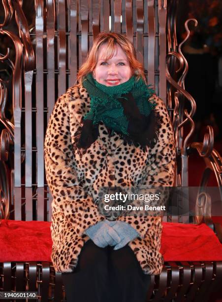 Kerry Godliman attends the European Premiere of Cirque du Soleil's "Alegria: In A New Light" at Royal Albert Hall on January 17, 2024 in London,...