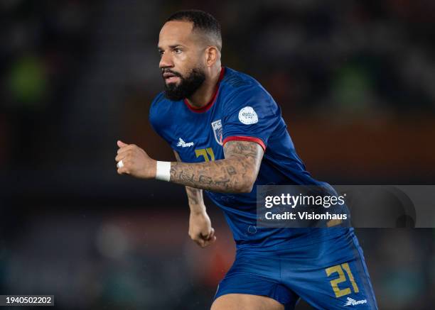 Of Cape Verde during the TotalEnergies CAF Africa Cup of Nations group stage match between Ghana and Cape Verde at on January 14, 2024 in Abidjan,...