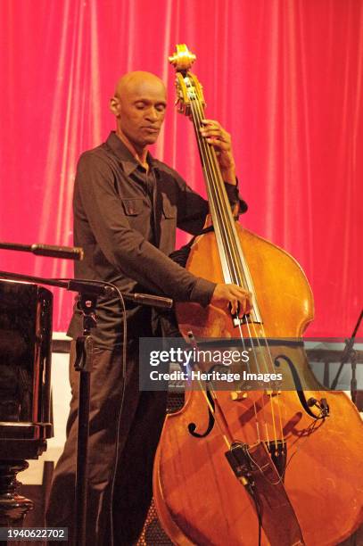 Larry Bartley, Denys Baptiste Quartet, Battle Jazz Festival, Battle, East Sussex, July 2023. Creator: Brian O'Connor.