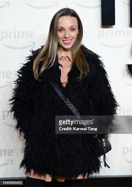 Anna Nightingale attends the UK premiere of "Mr & Mrs Smith" at The Curzon Mayfair on January 17, 2024 in London, England.